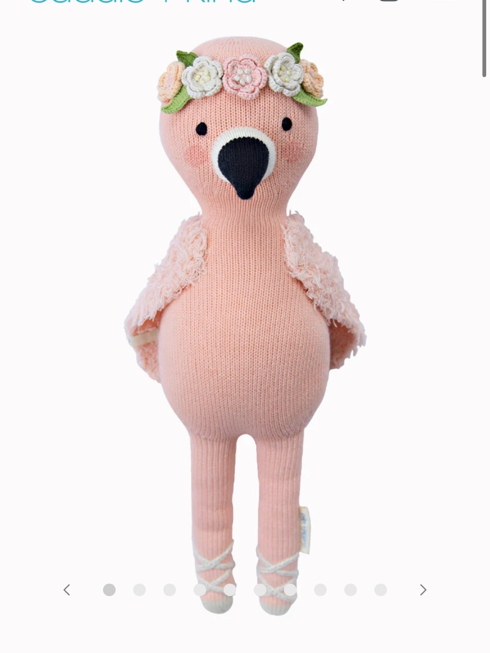 Cuddle and Kind Large Flamingo